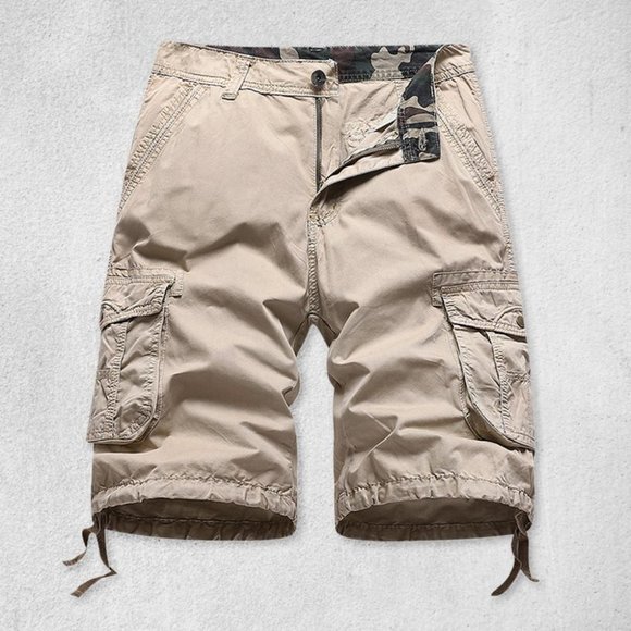 Men's short mixed bag cargo shorts - Picture 5 of 6